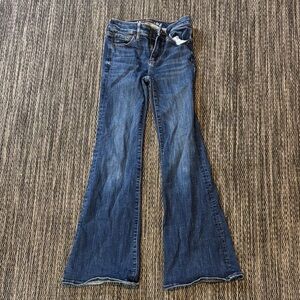 American Eagle Outfitters Dark Blue Flare Jeans